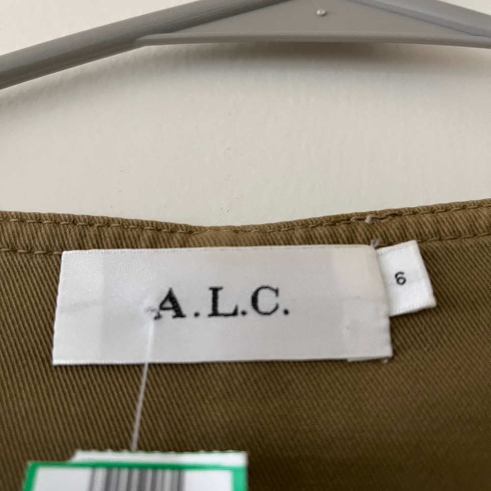 A.L.C. Novak utility Zip-Front Dress - Picture 4 of 6